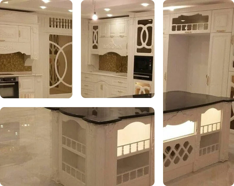 کابینت cnc CNC ام دی اف