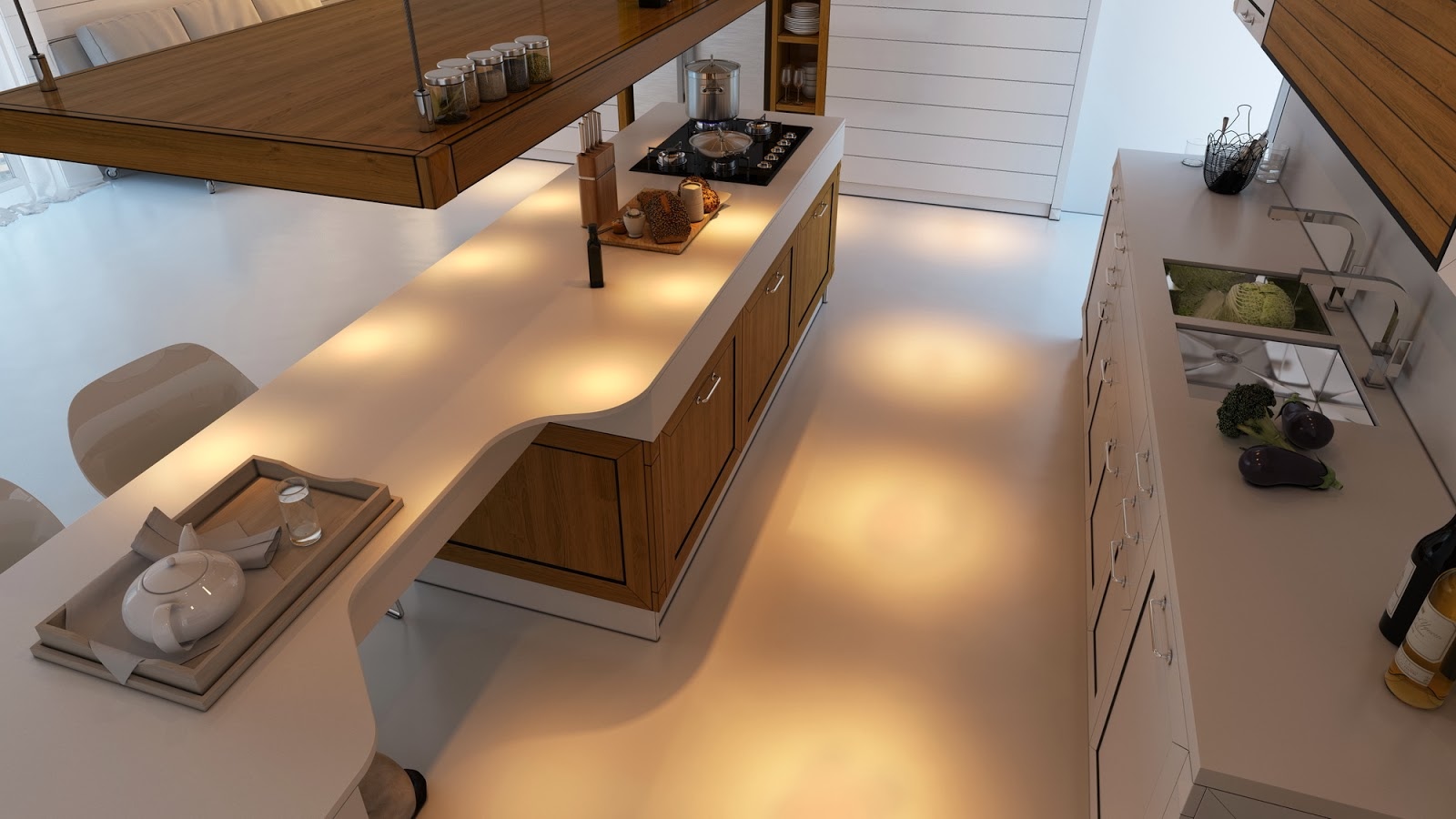طراحی آشپزخانه مدرن 5