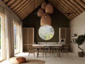 طراحی ویلای جنگلی در نوشهر3