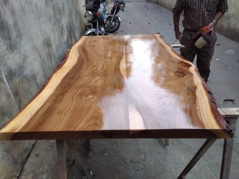 ساخت صفحه کابینت چوبی با چوب گردو