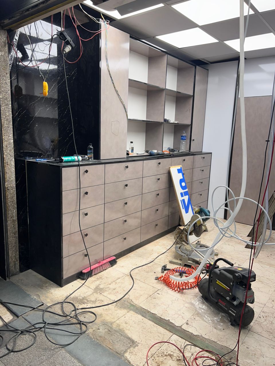 پروژه ساخت و اجرای کابینت و کمد در شرق تهران
